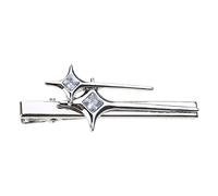 CANNXI Pinza de pelo de estrella de metal, bonita cara pequeña, accesorio para el cabello, pasador de estrella irregular para mujeres y niñas