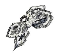 CANNXI Pinza para el pelo de acrílico con diseño de flor de anacardo y corazón, elegante pinza para la cabeza, pasadores de moda, horquillas para el pelo