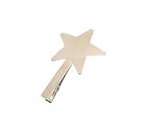 CANNXI Pinzas para el pelo con forma de estrella, pinzas para el pelo dobladas para fiestas, lindas pinzas para el pelo de tela, horquillas para el pelo de estrella para mujer