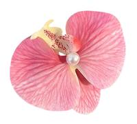 CANNXI Sweet Phalaenopsis - Horquilla para el pelo con diseño de flores de moda 2024 con perlas florales para mujer, tocado único para mujer
