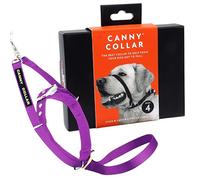 Canny Collar Antitirones para Perros Que Tiran de la Correa, Morado Talla 4 | Caminar sin tirar, adiestramiento con correa, control suave y paseos tranquilos sin tirones ni correcciones bruscas.