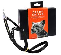 Canny Collar Antitirones para Perros Que Tiran de la Correa, Negro Talla 1 | Caminar sin tirar, adiestramiento con correa, control suave y paseos tranquilos sin tirones ni correcciones bruscas.