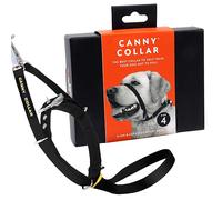 Canny Collar Antitirones para Perros Que Tiran de la Correa, Negro Talla 4 | Caminar sin tirar, adiestramiento con correa, control suave y paseos tranquilos sin tirones ni correcciones bruscas.