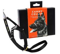 Canny Collar Antitirones para Perros Que Tiran de la Correa, Negro Talla 5 | Caminar sin tirar, adiestramiento con correa, control suave y paseos tranquilos sin tirones ni correcciones bruscas.