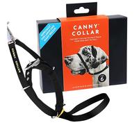 Canny Collar Antitirones para Perros Que Tiran de la Correa, Negro Talla 6 | Caminar sin tirar, adiestramiento con correa, control suave y paseos tranquilos sin tirones ni correcciones bruscas.