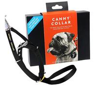 Canny Collar Antitirones para Perros Que Tiran de la Correa, Negro Talla 7 | Caminar sin tirar, adiestramiento con correa, control suave y paseos tranquilos sin tirones ni correcciones bruscas.