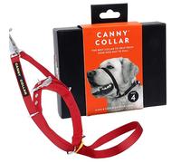Canny Collar Antitirones para Perros Que Tiran de la Correa, Rojo Talla 4 | Caminar sin tirar, adiestramiento con correa, control suave y paseos tranquilos sin tirones ni correcciones bruscas.