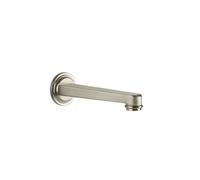 Caño de bañera Gessi Venti20, para mezclador monomando separado, conexión 1/2, proyección 209mm, montaje en pared, 65103149, Color: Óptica Finox