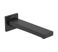 Caño de bañera Tecturis E de hansgrohe, alcance 210 mm, 73410670, Color: negro mate