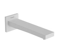 Caño de bañera Tecturis E de hansgrohe, alcance 210 mm, 73410700, Color: Blanco mate