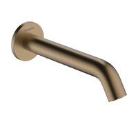 Caño de bañera Tecturis S de hansgrohe, alcance 198 mm, 73411140, Color: Bronce cepillado