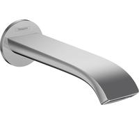 Caño de bañera Vivenis de hansgrohe, alcance 202 mm, 75410000, Color: cromado