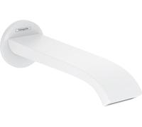 Caño de bañera Vivenis de hansgrohe, alcance 202 mm, 75410700, Color: blanco mate