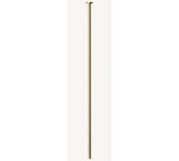 Caño de lavabo Gessi Habito, para sensor mezclador separado, proyección de dimensiones especiales (151-1901mm), montaje en techo, 63499735, Color: Bronce cálido PVD