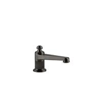 Caño de lavabo Gessi Venti20, para sensor monomando separado, proyección 134mm, altura 108mm, montaje sobremesa, 65021707, Color: PVD