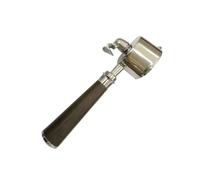 Caño Doble Con Orejas De Portafiltro De 51mm, Compatible Con Delonghi Dedica EC680/EC685/EC820/EC850/EC860, Portafiltro De Café Expreso De 51mm(Black rosewood)