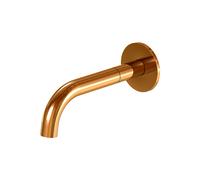 Caño Steinberg serie 100, para bañera/lavabo, proyección: 195 mm, 1002310RG, Color: Oro rosa