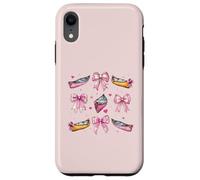 Canoa Barco Remando Chica Coqueta Arco Rosa Mamá Carcasa para iPhone XR