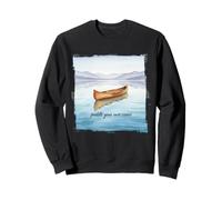 Canoa Lago Aventura Naturaleza Amante Vida Sudadera