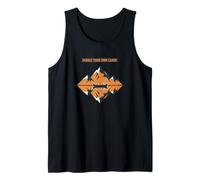 Canoa Paddle Your Own Canoa Retro Outdoor Camiseta sin Mangas