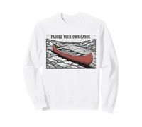 Canoa Paddle Your Own Canoa Retro Outdoor Sudadera