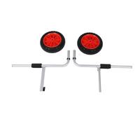 Canoe Carrier Dolly, Kayak Carrier Trolley with 10 in No Flat Airless Tires, Adjustable Foldable Powder Coated Aluminum Transport Cart for Small Boats and Canoes with Secure Straps