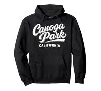 Canoga Park California SFV Retro 818 Valle de San Fernando Sudadera con Capucha