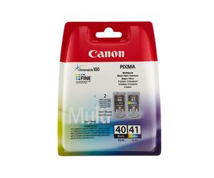 Canon 0615B043 Multipack negro / varios colores Original PG-40+CL-41 MCVP