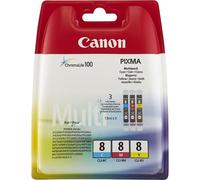 Canon Cartucho de tinta 0621B029 - Pack de 3 colores