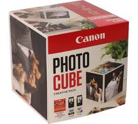 Canon + 13x13 cm Fotopapier 40 Blatt Value Pack negro / varios colores Original PG-560+CL-561 Photo Cube Creative Pack