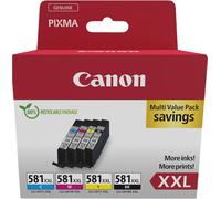 Canon 1998C007 Multipack negro / cian / magenta / amarillo Original CLI-581 XXL