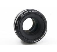 Canon 2515 A012 - EF 50 mm 1,4 USM lente - características sFast f/1.4 apertura sstandard 46 ° ángulo de visión sUSM focus motor con tiempo completo enfoque Manual Override s45 cm nobjetivos distancia saspherical lente elemento s58 mm Tamaño del filtro S