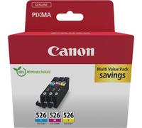 Canon 4541B018 Multipack cian / magenta / amarillo Original CLI-526