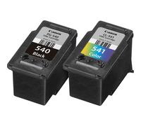 Canon PG-540/CL-541 cartucho de tinta 2 pieza(s) Original Rendimiento estándar Negro, Cian, Magenta, Amarillo