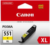 Canon 6446B001 Cli-551y XL Cartucho Original Cian Para Pixma MG6350 / MG5450
