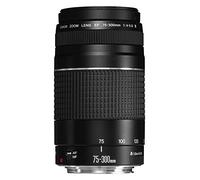 Canon 75-300 mm f/4-5.6 III - Objetivo para Canon (Zoom óptico 4X,diámetro: 58mm), Color Negro [Versión española]