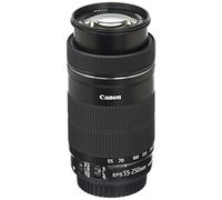 Canon 8546B002 - Objetivo para cámara réflex para Canon (Distancia Focal 55-250mm, Apertura f/5.6, Zoom óptico 4.5X,estabilizador óptico, diámetro Filtro: 58mm) Negro