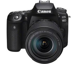 Canon 90D 32MP WiFi + Objetivo EF-S 18-135mm F3.5-5.6 IS USM