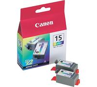 Canon BCI-15 Color Ink Cartridge - Cartucho de Tinta para impresoras (Cian, Magenta, Amarillo, Colore I70, Inyección de Tinta, 10-80%, 5-35 °C) Si