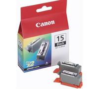 Canon BCI-15BK: 2x cartucho de tinta negro (original)