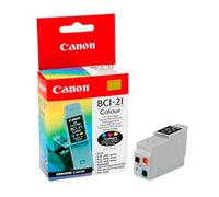 Canon BCI-21BK+BCI-21C Cartucho Original Negro+Color Multipass C20/C30/C50