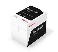 Canon Black Label Premium Papel multifunción, 5 paquetes de 500 hojas, certificado FSC, A4 80 g/m², todas las impresoras, blanco, CIE 164