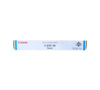CANON C-EXV34 (3783B002) CIAN TONER - 19000 PAGES | PARA IMAGE RUNNER ADVANCE C2225I