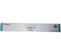 Canon C7055 7065, C-EXV31 Toner, Cyan cartucho de tóner 1 pieza(s) Original Cian