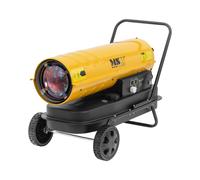 Cañón calefactor de gasoil con ruedas - 30 kW - 38 l - ECO series | MSW