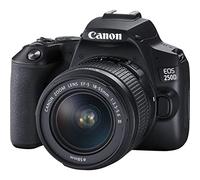 Canon Cámara digital (24, 1 megapíxeles, pantalla de 7,7 cm (3"), Vari-Angle Display, sensor APS-C, 4K, Full HD, DIGIC 8, WLAN, Bluetooth), incluye objetivo EF-S 18-55mm f/3.5-5,6 III, Negro
