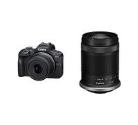 Canon Cámara sin Espejo EOS 100 18-45 Kit + RF-S 18-150mm Negro o Plateado