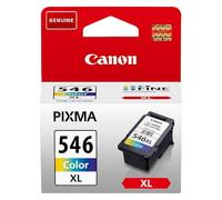 Canon Cartucho de Tinta Color de Alto Rendimiento CL-546XL Original - Imprime hasta 300 Páginas A4 (1 Cartucho) - Compatible con Impresoras PIXMA
