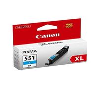 Canon Cartucho de Tinta Original, Cli-551C XL Ip7250/MG5450 Cyan