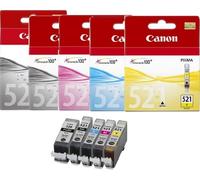 Canon - Cartuchos de tinta con chip para impresora Canon Pixma MP620 (5 unidades, cian, magenta, amarillo, 2 negro)